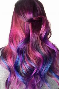 Image result for Galaxy Ombre Hair