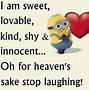 Image result for Amazing Minion Quotes