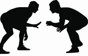 Image result for Wrestler Silhouette Yellow Background