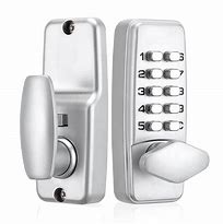 Image result for Gate Lock with Code