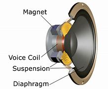 Image result for Inside a Speaker Cone