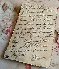 Image result for Vintage French Love Letters