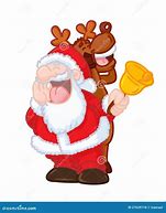 Image result for Funny Santa Claus and Reindeer