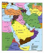 Image result for Middle East and Arab Map