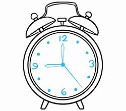 Image result for Alarm Clock Drawing