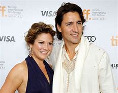 Image result for justin trudeau wife age