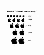 Image result for Apple Logo Stickers