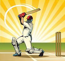 Image result for Cricket Bat Man Cartoon