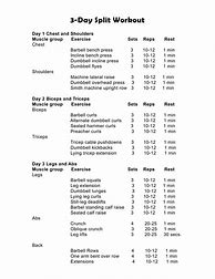 Image result for Printable Workout Day 3