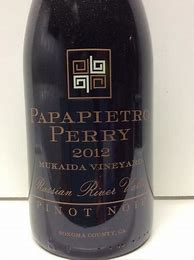 Image result for Papapietro Perry Pinot Noir Mukaida