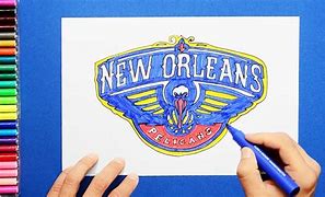 Image result for Pelicans NBA Logo