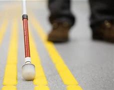 Image result for Red and White Cane Signal