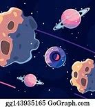 Image result for Cartoon Galaxy Planet Background