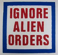 Image result for Joe Strummer Clash Replica Ignore Alien Orders
