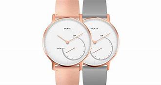 Image result for Nokia Smartwatch Steel HR 36Mm White Rose Gold