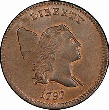 Image result for 1797 Half-Cent