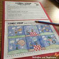 Image result for Comic Strip Book Report Template