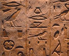 Image result for Ancient Writing Symbols Egyptian