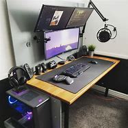 Image result for PC Gaming Desk Setup