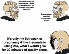 Image result for Crying Chad Meme