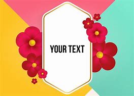 Image result for Floral Text Box