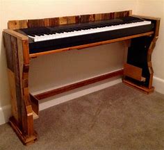 Image result for Wooden Keyboard Stand