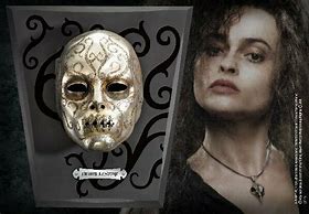 Image result for Bellatrix Lestrange Death Eater Mask