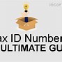 Image result for ما هو Tax ID Number