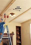 Image result for How to Install Ceiling Beams