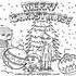 Image result for Minion Christmas Coloring