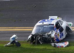 Image result for Kyle Larson Wreck at Daytona