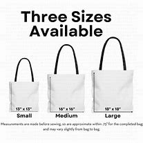 Image result for Nylon Bags Size Chart in mm