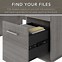 Image result for Office Desk with Front Cabinet