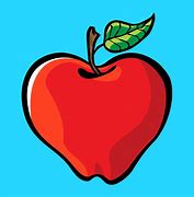 Image result for Aesthetic Apple Cartoon