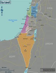 Image result for Present Day Israel Map