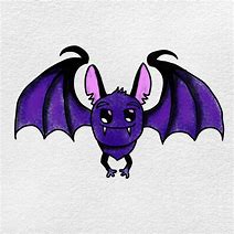 Image result for Halloween Bat Drawing Easy