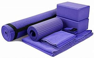 Image result for Yoga Mat and Blocks