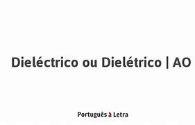 Image result for diel�ctrico