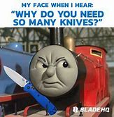 Image result for Knife Eye Liner Meme