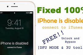 Image result for iPhone Says Disabled Connect to iTunes