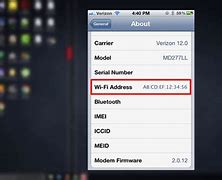Image result for Phone Wi-Fi Mac Address