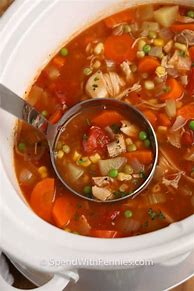 Image result for Turkey Vegetable Soup Recipe