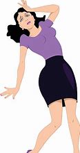 Image result for Cartoon Lady Fainting