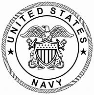 Image result for US Navy Emblem Black and White