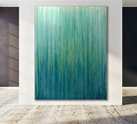 Image result for Green Abstract Canvas Painting