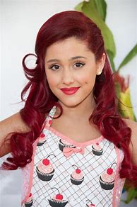 Image result for Ariana Grande Red Hair Teeth