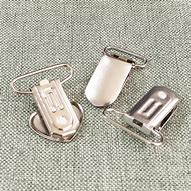 Image result for metallic suspender clip