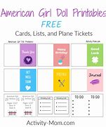 Image result for AG Doll Printables iPhone