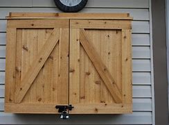 Image result for Wood Outdoor TV Enclosure