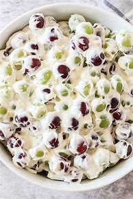 Image result for Green Grape Salad Cream Cheese